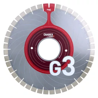   DIAREX G3 / GRÁNIT (ø 400/60) 20 mm-es szegmens / Hangtompított gyémánt vágótárcsa