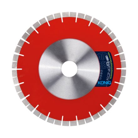 DIAREX KÖNIG-9 / GRÁNIT (ø 600/60) 20 mm-es szegmens / Hangtompított gyémánt vágótárcsa