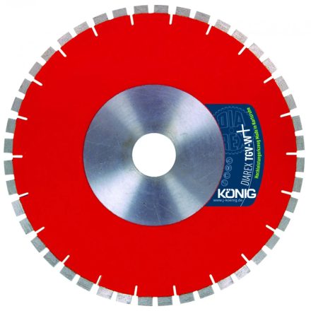 DIAREX KÖNIG-7 / GRÁNIT (ø 800/60) 20 mm-es szegmens / Hangtompított gyémánt vágótárcsa