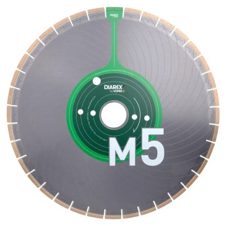 DIAREX M5 / MÁRVÁNY (ø 500/60) 7 mm-es szegmens / Hangtompított gyémánt vágótárcsa