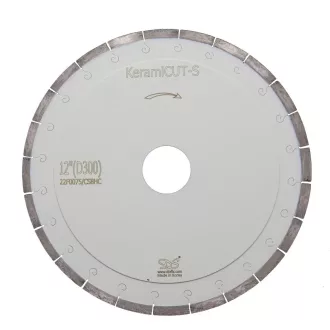   KeramiCUT / KERÁMIA (ø 400/60) 20 mm-es szegmens / Hangtompított gyémánt vágótárcsa