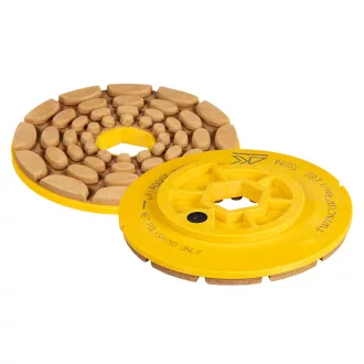   Twincur EG2 SV ø125 mm / BUFF bajonettzáras gyémánt csiszolótárcsa élcsiszológépekhez