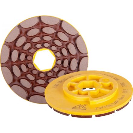 Twincur EG2 SV ø150 mm / K- 200 bajonettzáras gyémánt csiszolótárcsa élcsiszológépekhez