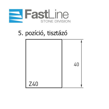 Fast Line profilmaró - Z40 profil