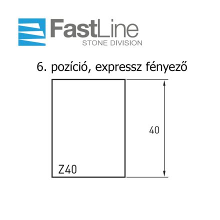 Fast Line profilmaró - Z40 profil