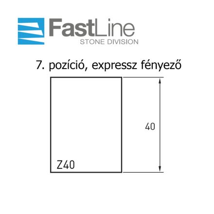 Fast Line profilmaró - Z40 profil