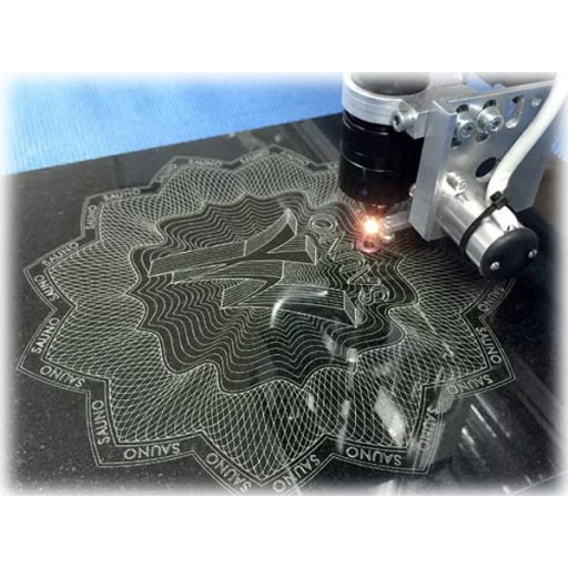 GRAVIER-SA CO2 Laser 40W (75 x 135 cm) CNC mobil gravírozógép