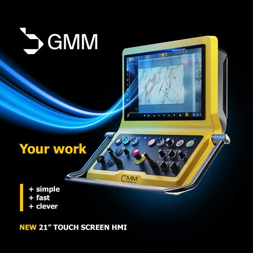 GMM - Extra 480 CN3 / CNC 5 tengelyes Hídvágógép (Monoblock)