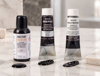 Kőragasztó színre keverése: Kő-tinta és AKEPOX pigment útmutató